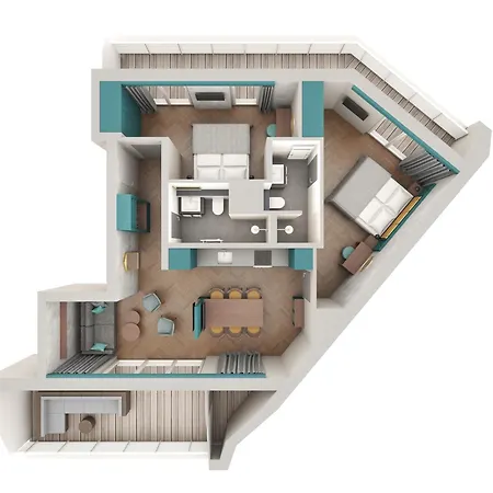 Downtown Mitte-wedding Apart-hotel